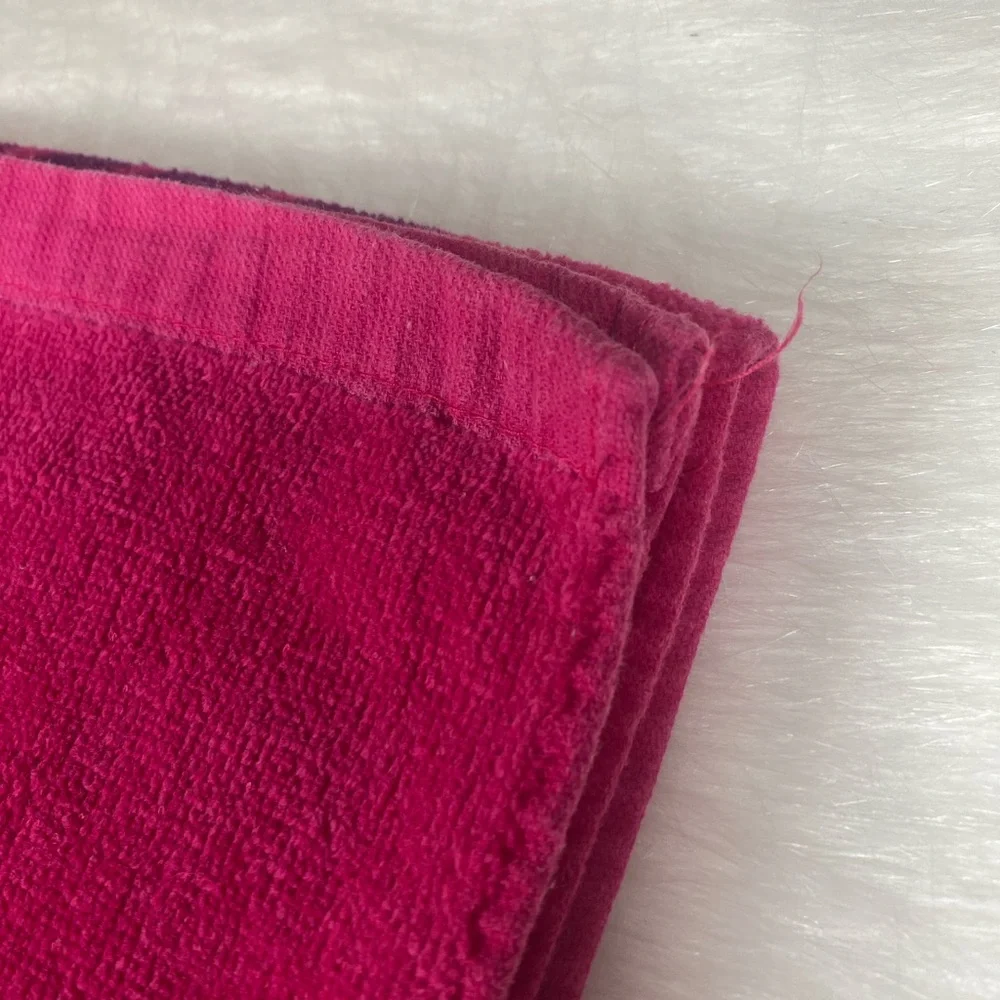 Zumba Fast Dash Fitness Towel Pink Purple Cotton Workout Gym Exercise